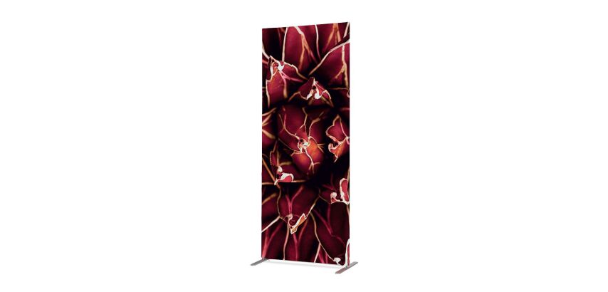 Cloison Déco en tissu 85-200 Cactus Rouge