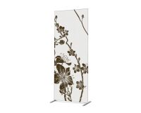 Separador Textil Deco 85-200 Doble Abstracto Flor de Cerezo Japonés Marrón