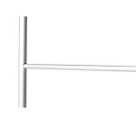 Cloison déco verticale en tissu motif héxagone - H 200 cm