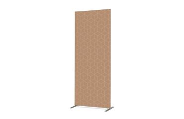 Textil Raumteiler Deko 100-200 Hexagon Beige