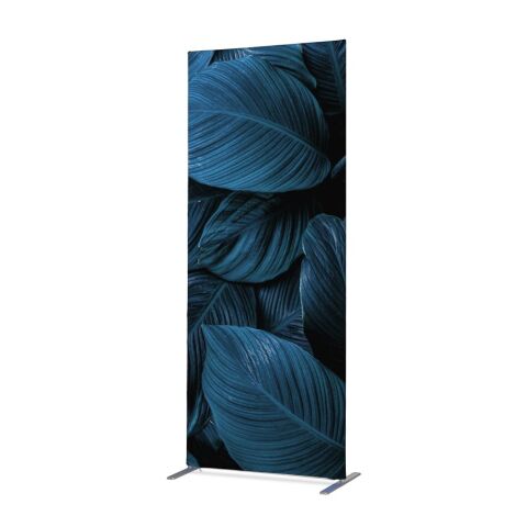 Separador textil deco 100-200 Doble Botánico Hojas Azules