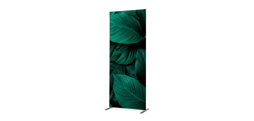 Separador textil deco 100-200 Doble Botánico Hojas Verdes