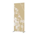 Textile Room Divider Deco 100-200 Double Abstract Japanese Cherry Blossom Beige