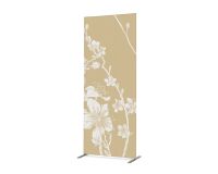 Separador Textil Deco 100-200 Doble Abstracto Flor de Cerezo Japonés Beige