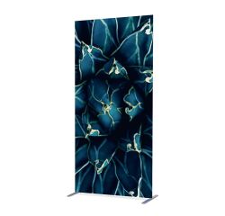 Textile Room Divider Deco 100-200 Cactus Blue I819