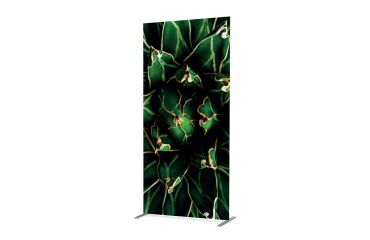 Cloison déco verticale en tissu motif Cactus