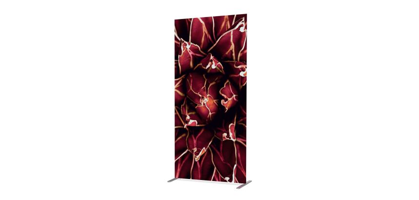 Scheidingswand Textiel Deco 100-200 Cactus Rood I821