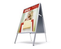 Caballete Publicitario 50x70 cm Esquinas en Inglete 25 mm