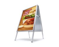 Caballete Publicitario 50x70 cm Esquinas en Inglete 32 mm