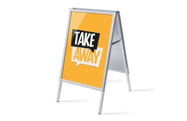 Set Completo Caballete A1 para llevar Yellow Inglés