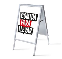 Set Completo Caballete A1 Para llevar White Español