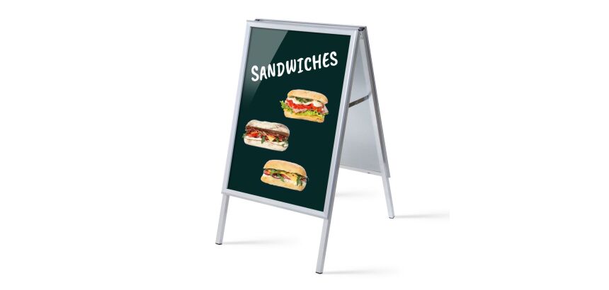 ensemble Complet Chevalet A1 Sandwichs Anglais