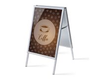 Set Completo Caballete A1 Café Inglés
