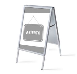 Set Completo Caballete A1 Abierto Gris Español