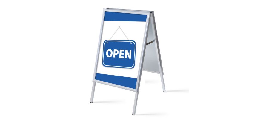 A-Board A1 Complete Set Open Blue English