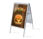 Set Completo Caballete A1 Hamburguesa Inglés