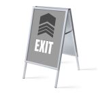 ensemble Complet Chevalet A1 Sortir Grise Anglais