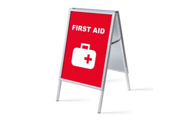 Set Completo Caballete A1 Primeros Auxilios Inglés