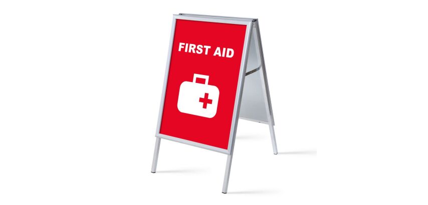 A-Board A1 Set completo Primo Soccorso Inglese