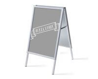 Set Completo Caballete A1 Bienvenidos Gris Inglés