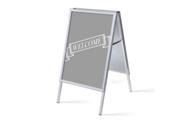 Set Completo Caballete A1 Bienvenidos Gris Inglés