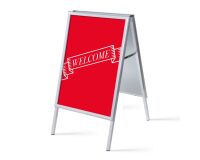 Set Completo Caballete A1 Bienvenidos Rojo Inglés