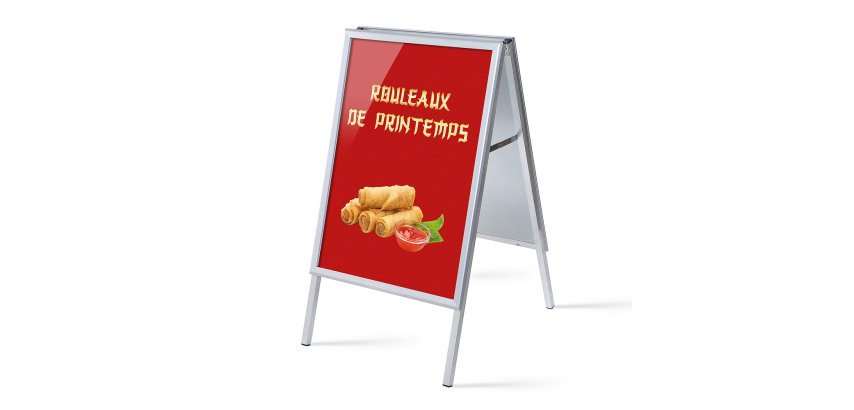 Chevalet A1 Komplett-Set Rouleaux de Printemps Français