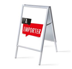 Display stand A1 Complete Take-away Set White English