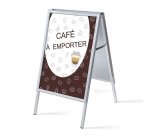 ensemble Complet Chevalet A1 Café à Emporter Français