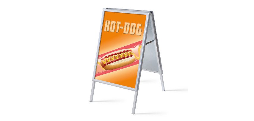 Flipchart A1 komplettes Set Hot-dog Französisch