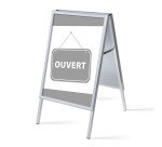 ensemble Complet Chevalet A1 Ouvert Grise Français