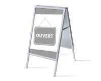 Flipover A1 complete set Ouvert Frans grijs