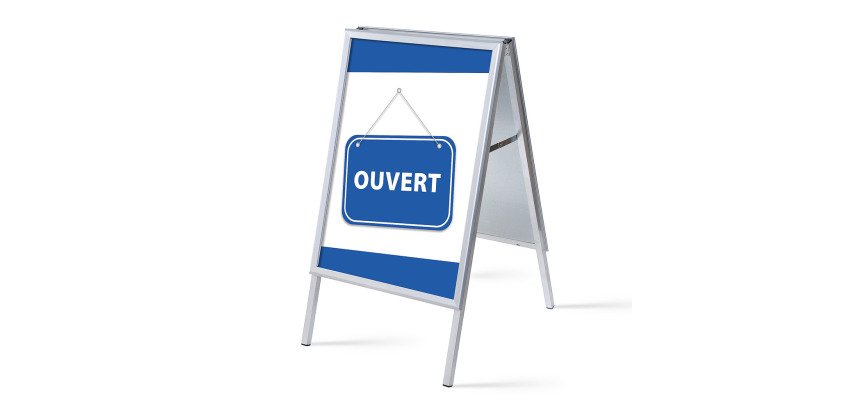 Flipover A1 complete set Ouvert Frans blauw