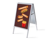 Präsentationsständer A1 Komplettset Kekse Französisch