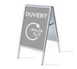 Flipover A1 Complete Set 24/7 Ouvert Grijs Frans