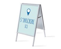 Display stand A1 Complete Set Register here French Blue