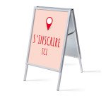 Flipover A1 complete set S'inscrire Ici Frans rood