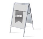 ensemble Complet Chevalet A1 Nouveau Grise Français