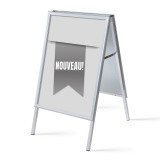 Chevalet A1 Komplett-Set Nouveau Grise Français