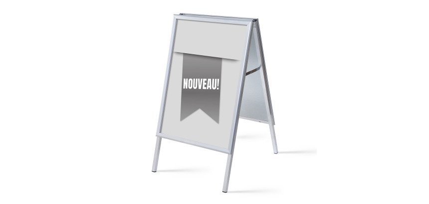 ensemble Complet Chevalet A1 Nouveau Grise Français