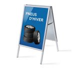 ensemble Complet Chevalet A1 Pneus d'hiver Français