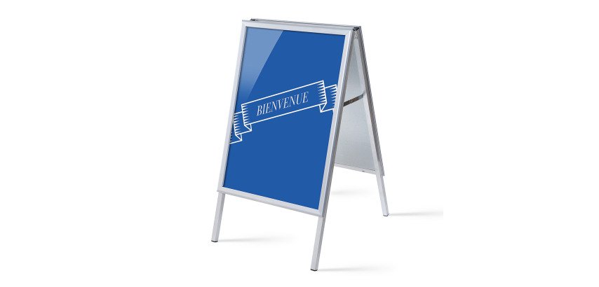 Easel A1 Complete Set Welcome Blue French