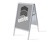 Présentoir fixe A1 Komplett-Set Entrée