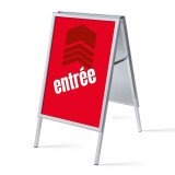 Chevalet A1 Komplett-Set Entrée Rouge Français