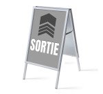 Chevalet A1 Komplett-Set Sortir Grise Français