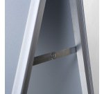 Chevalet design Standard A2 Coins en Onglet 25 mm