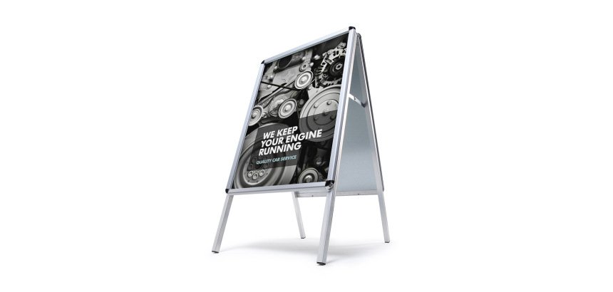 A-Board 32 mm Weather Resistant Round Corners A2