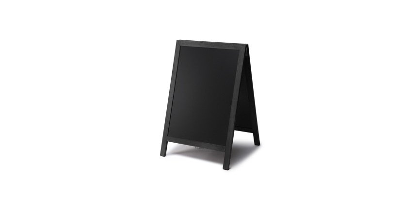 Natura Ardoise Chevalet 55 x 85 cm Noir
