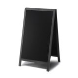 Pizarra De Caballete Premium Natura Grande Negra