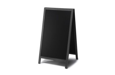 Pizarra de Caballete Premium Natura Grande Negra